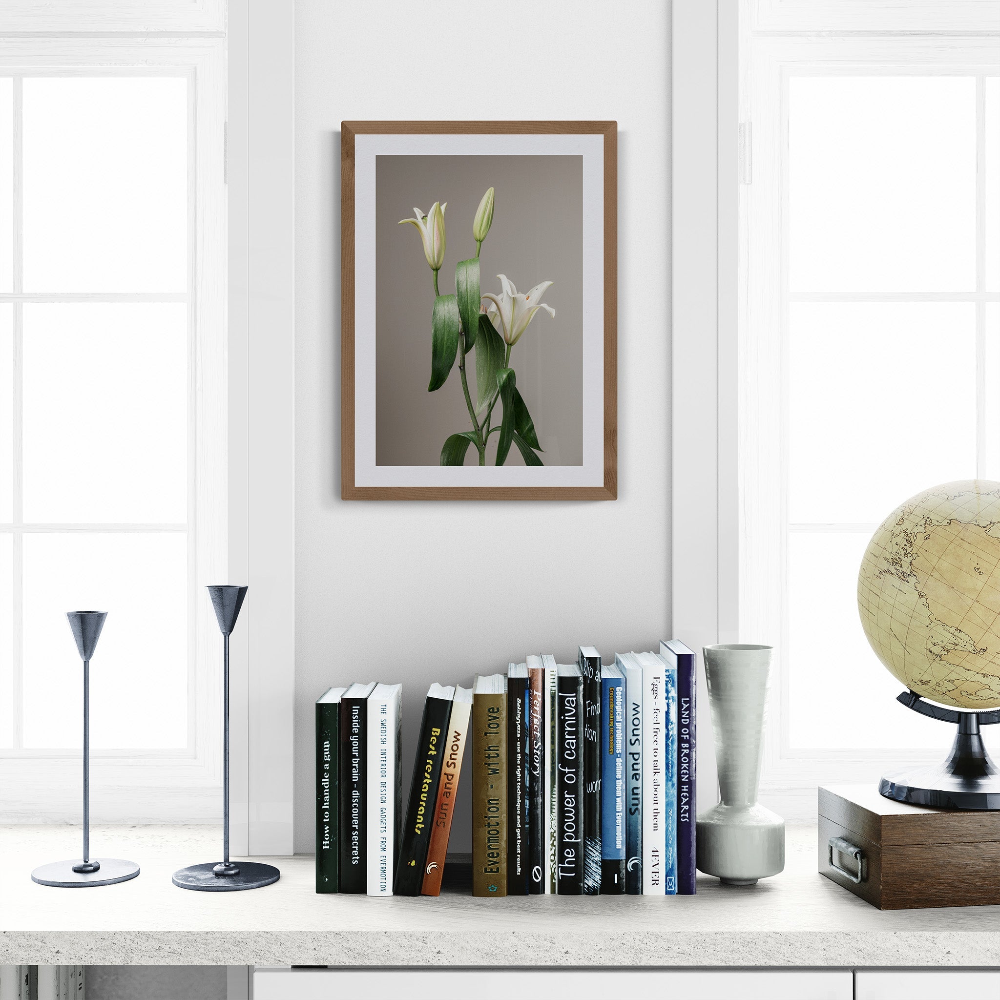 White Lilium - OrygoFlora - 2 - Stampa fine art